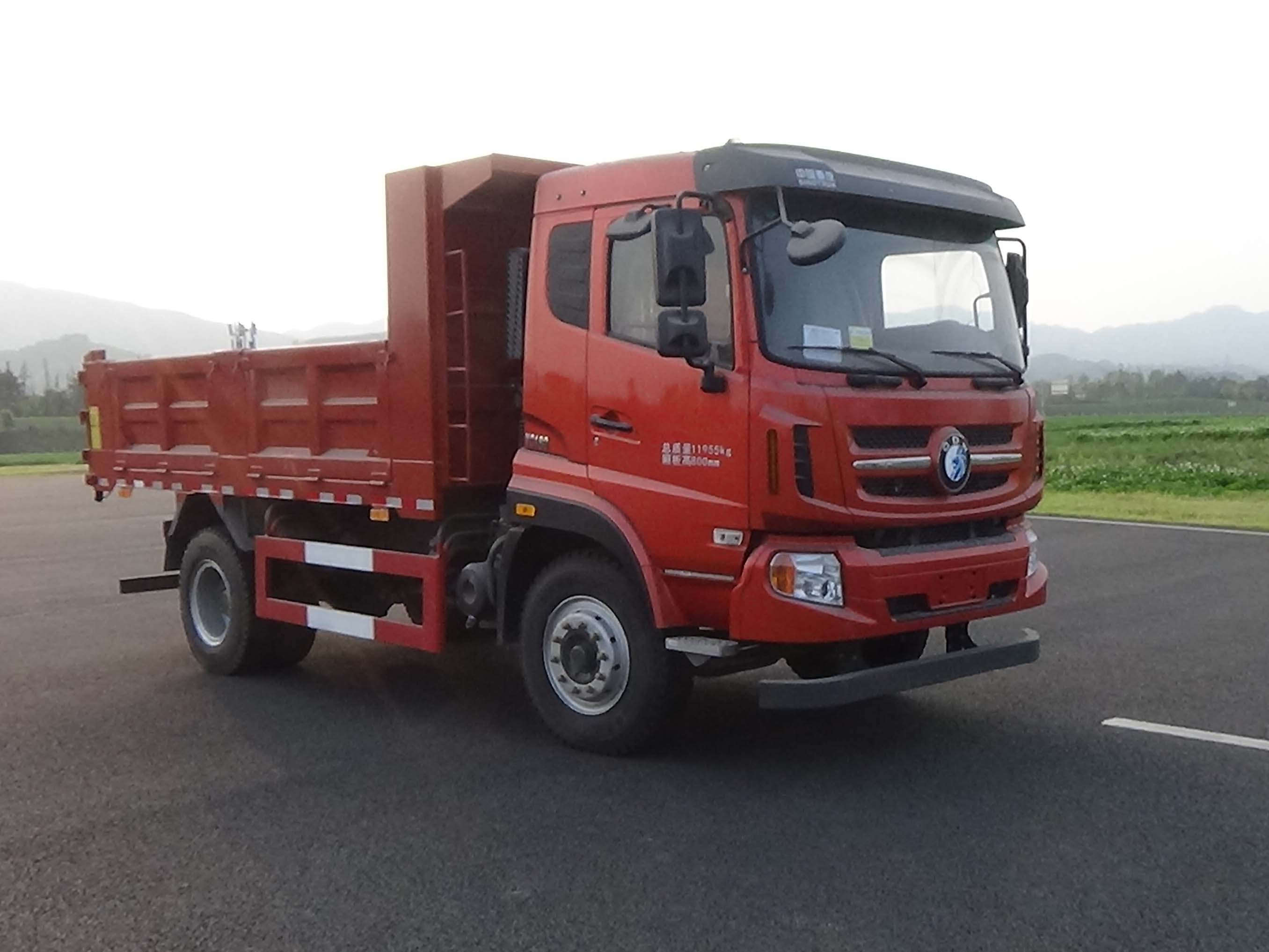 第9批次CDW3120A1N5自卸汽車