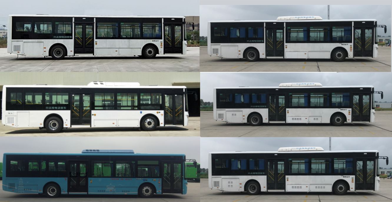 開沃牌NJL6129EV10純電動城市客車