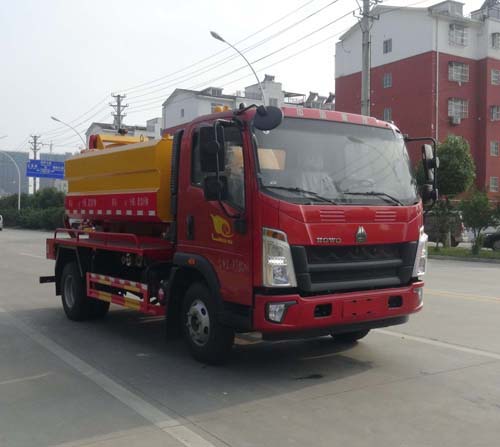 華通牌HCQ5040GQWZZ6清洗吸污車