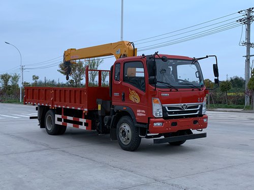 豪曼牌ZZ5118JSQG17FB0隨車起重運(yùn)輸車