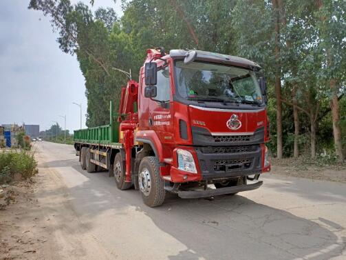 凌揚牌LYP5317JSQ隨車起重運輸車