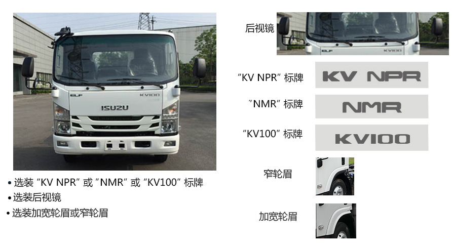 五十鈴牌QL1080BUKA載貨汽車