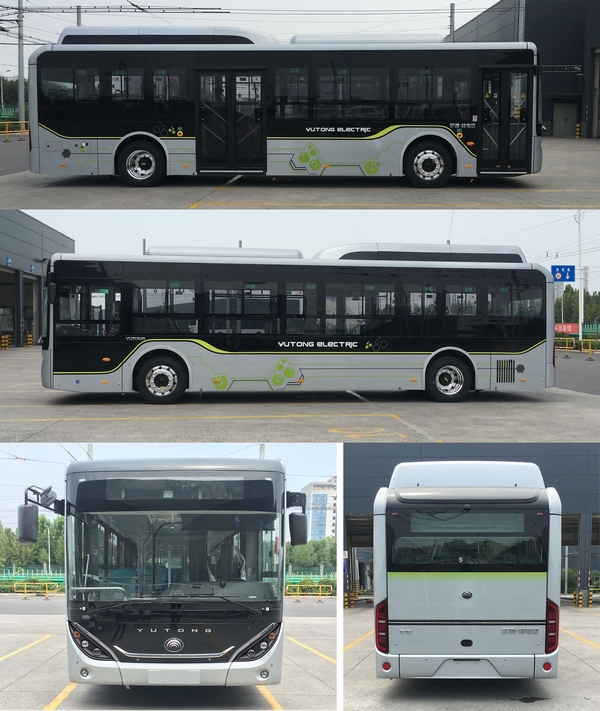 宇通牌ZK6106BEVG5E純電動低入口城市客車