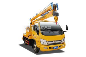 福田小卡之星3單排14米折疊臂式高空作業車