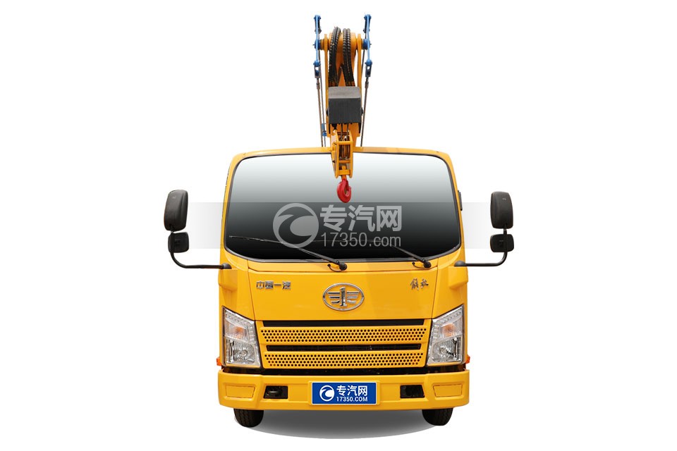 解放虎VR国六13.5米折叠臂式高空作业车车前图