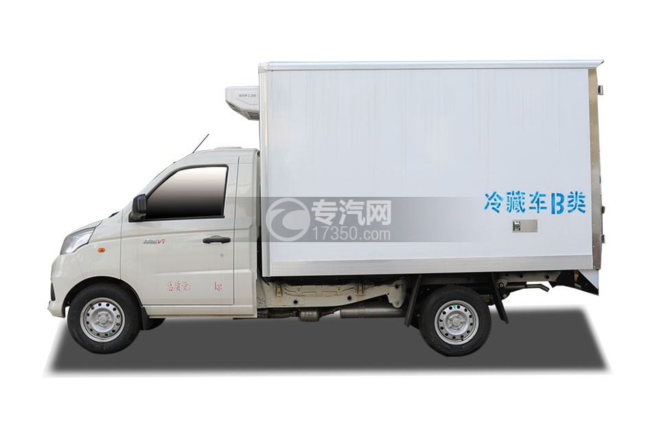 福田祥菱V1国六2.895米冷藏车左侧图