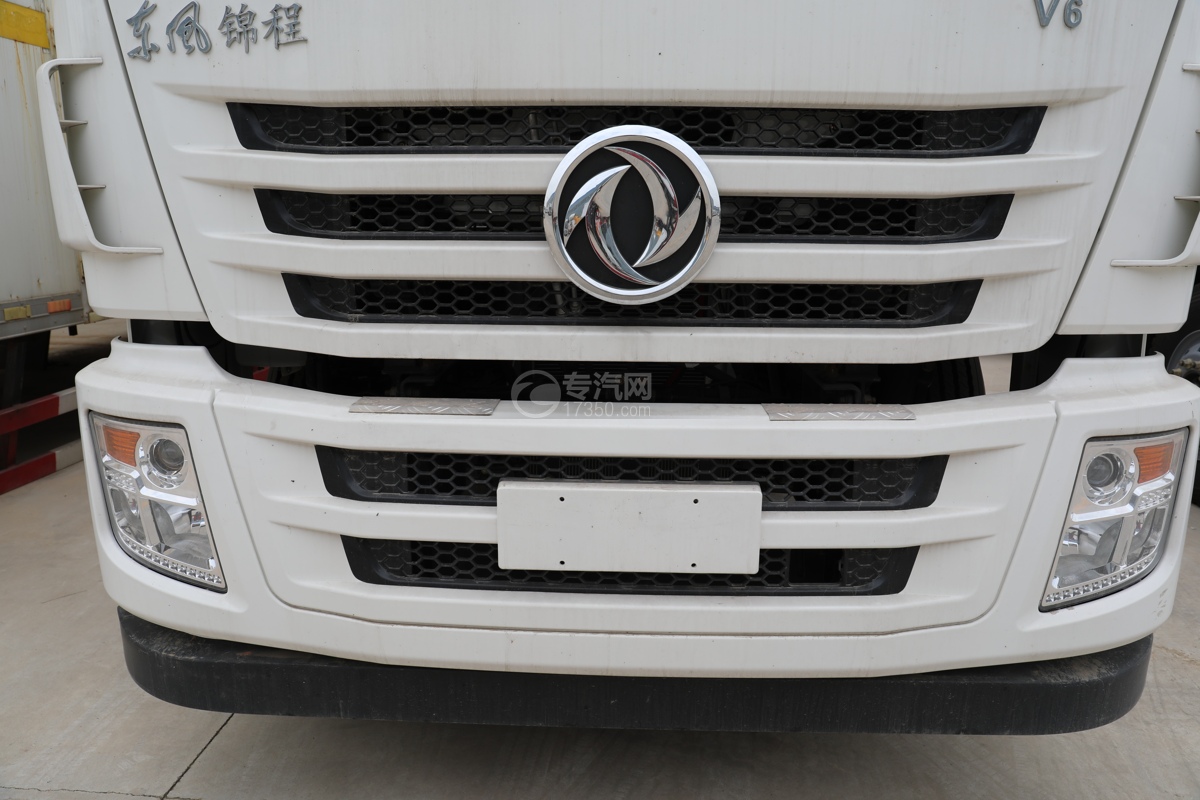 东风锦程V6国六6.8米易燃气体厢式运输车进气格栅