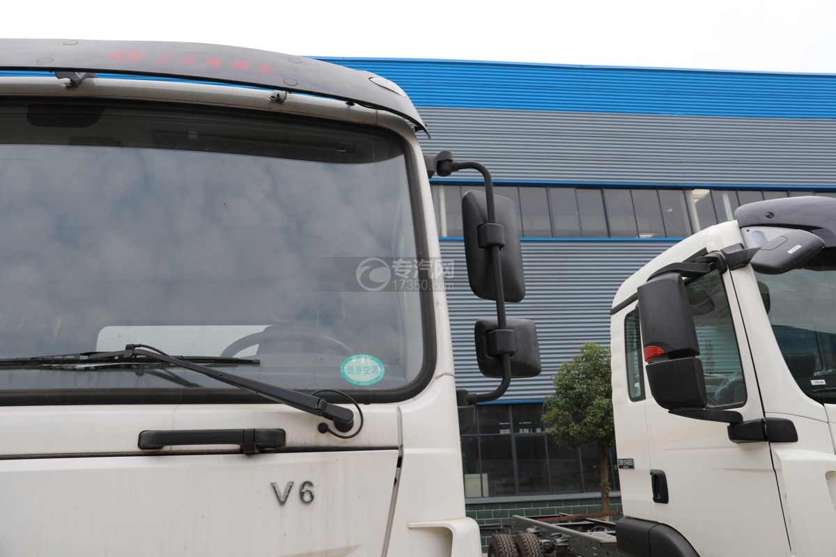 东风锦程V6国六6.8米易燃气体厢式运输车左后视镜
