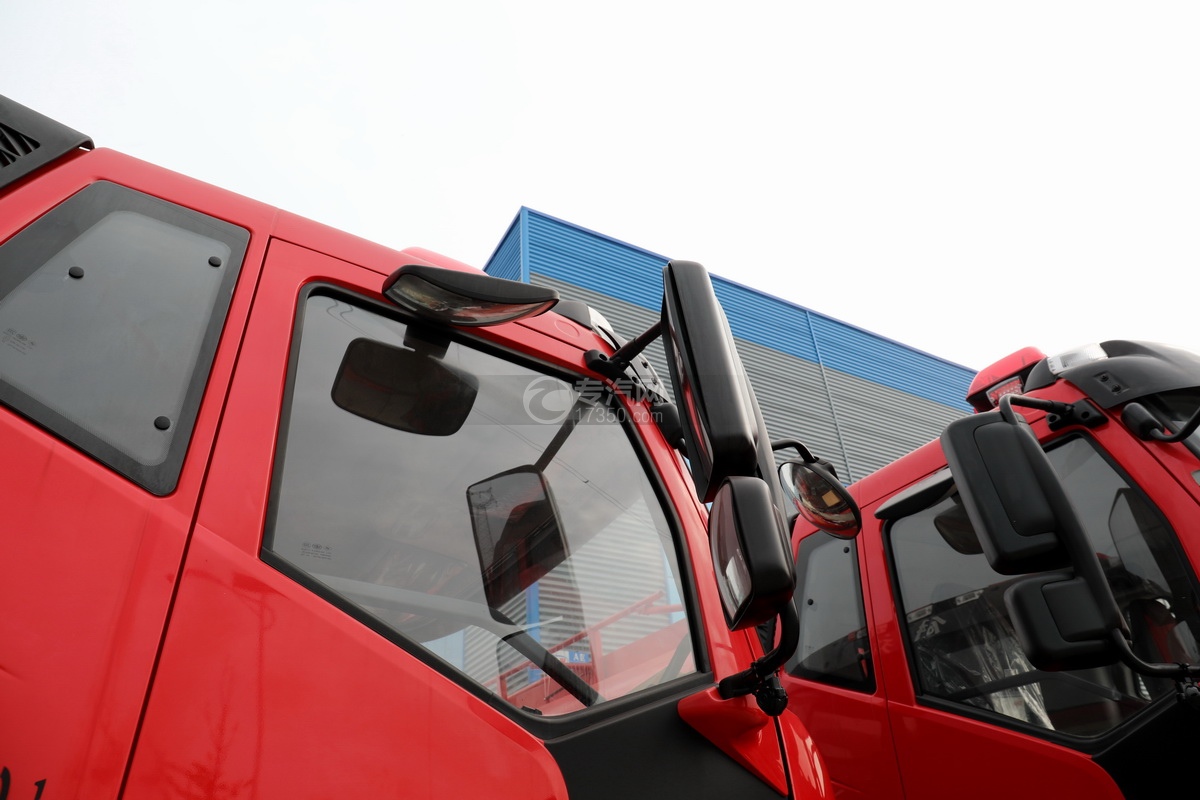 解放J6L单桥国五14.7方加油车(红色)后视镜