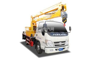 福田时代小卡之星2国六13.5米折叠臂式高空作业车