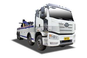 解放J6P前四后八国六拖吊联体清障车