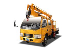 东风多利卡D5双排国五13米折叠臂式高空作业车