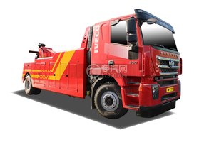 上汽紅巖杰獅C6單橋國六拖吊聯體清障車