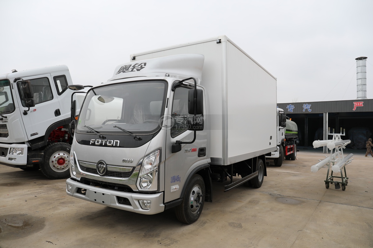 福田奥铃速运国六4.08米冷藏车