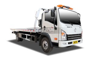 大运新奥普力4400轴距国六一拖二清障车(白色)