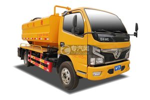 东风福瑞卡F6国六3.3方蓝牌清洗吸污车