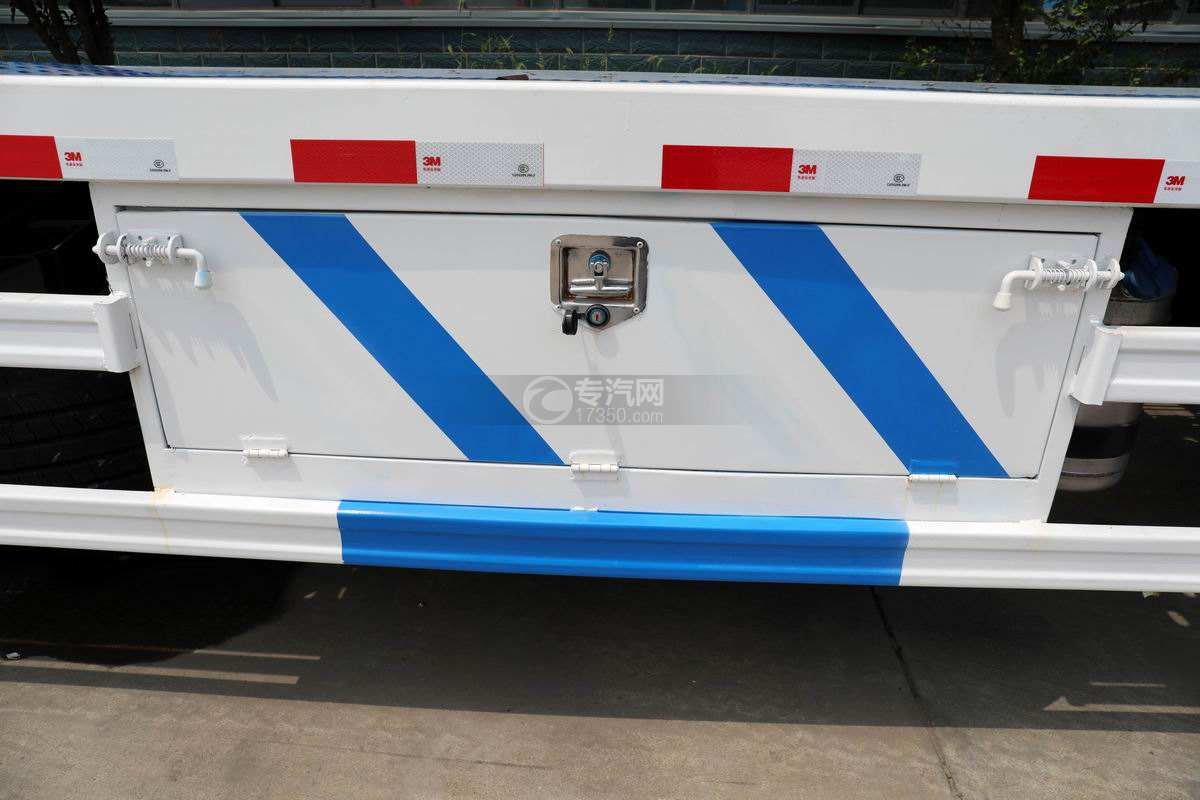 解放悍V2.0单桥国六车辆运输车(白色)工具箱