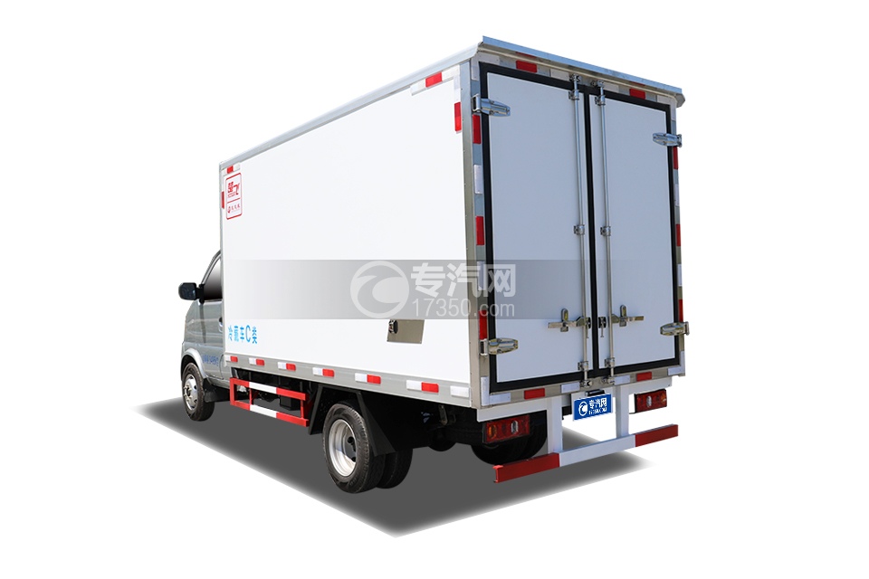 长安神骐T20国六3.2米冷藏车左后图