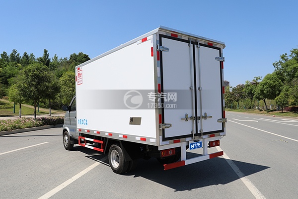 长安神骐T20国六3.2米冷藏车左后图