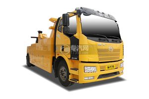 解放J6L单桥国六拖吊联体清障车(黄色)