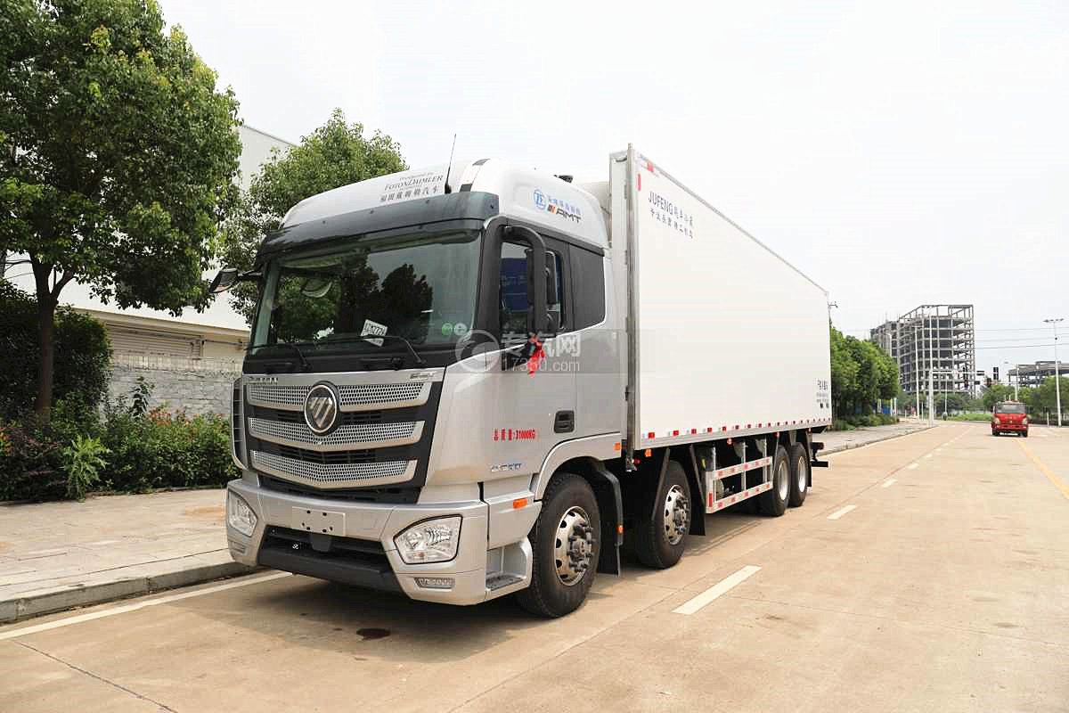 福田欧曼EST前四后八国六9.45米冷藏车