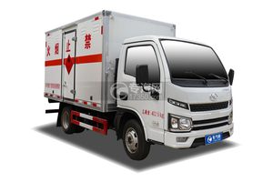 跃进福运S80国六3.3米易燃液体厢式运输车