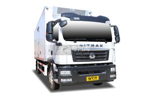 重汽汕德卡C5H单桥国六6.6米冷藏车