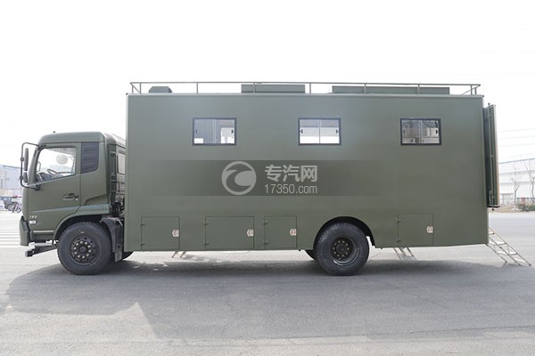 东风天锦VR国六流动餐车左侧图