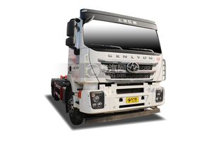 上汽红岩杰狮后双桥国六车厢可卸式垃圾车