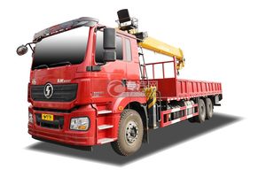 陕汽德龙新M3000后双桥国六10吨直臂随车吊