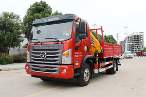 湖北大运G6国六4吨徐工折臂随车吊