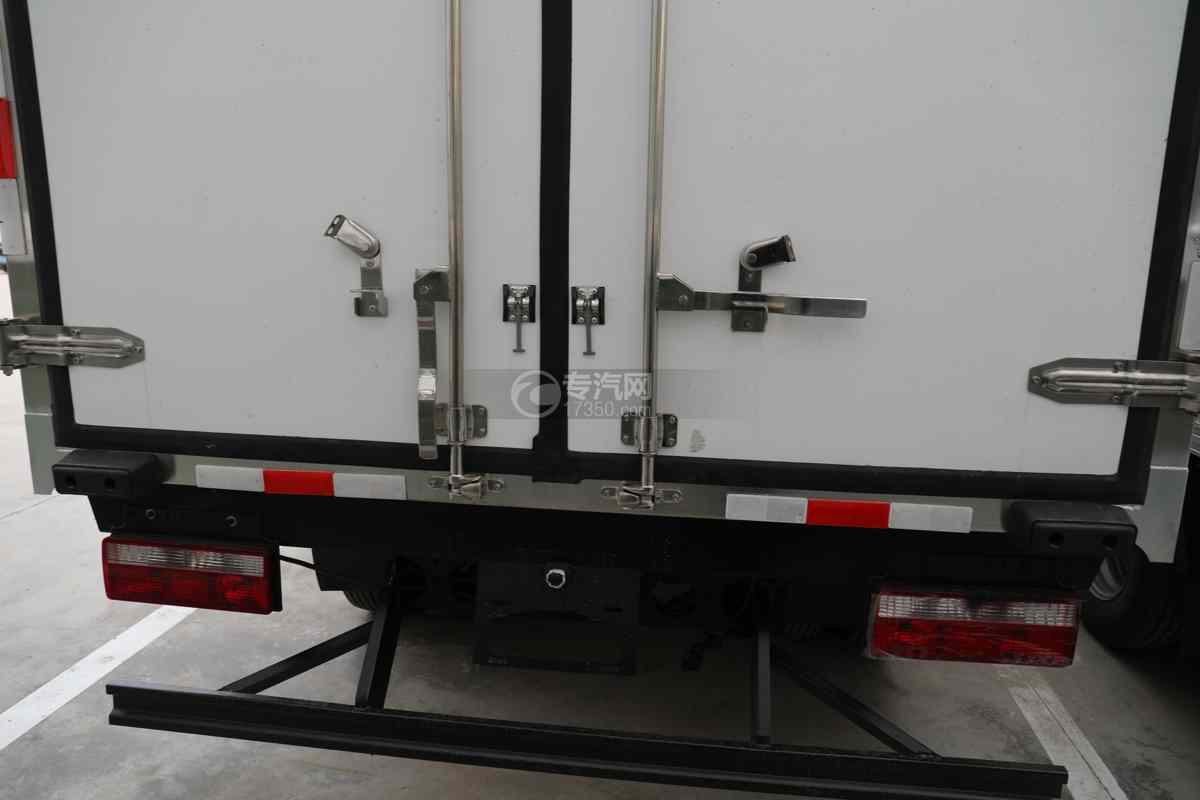 吉利增程式国六4.02米插电式混合动力冷藏车后门