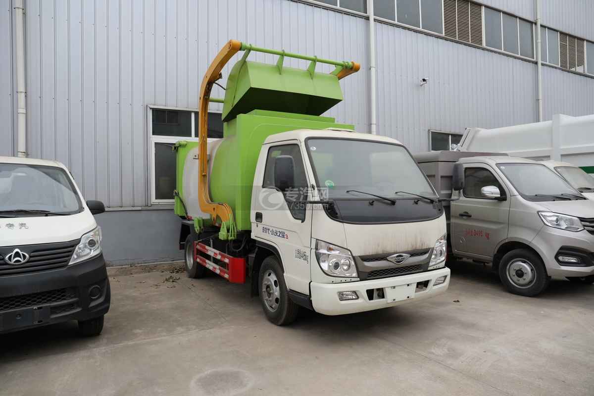 福田時代小卡之星國六自裝卸式垃圾車