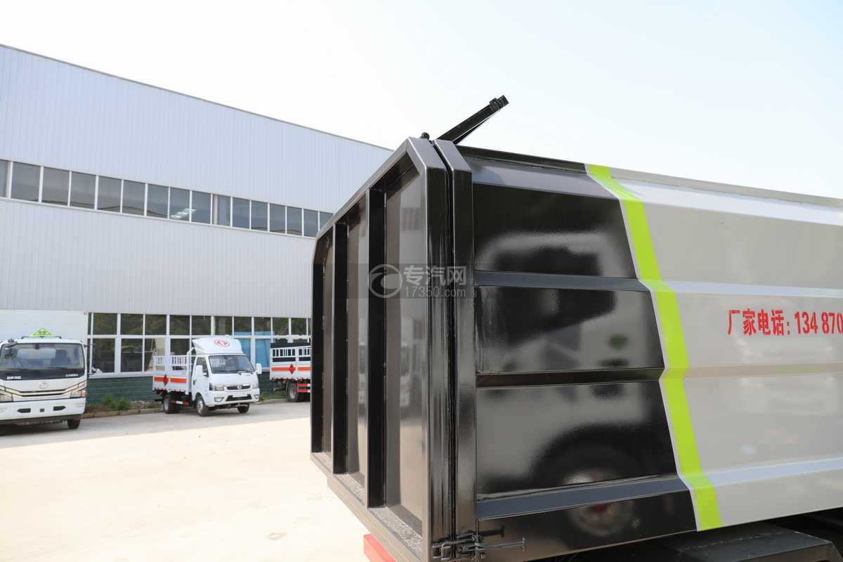 凯马K3国六自装卸式垃圾车上装尾门
