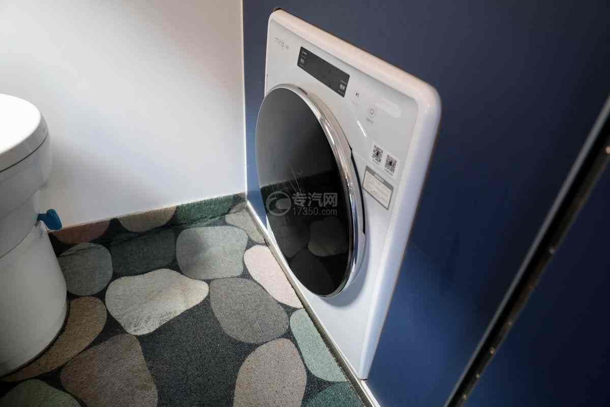 依维柯国六C型蓝牌房车洗衣机