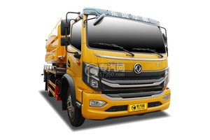 东风华神T3单桥国六10.95方清洗吸污车
