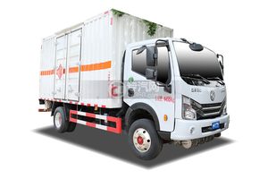 福田奥铃捷运国六4.1米易燃液体厢式运输车