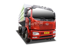 解放J6L小三軸國六27.55方散裝飼料運輸車產品