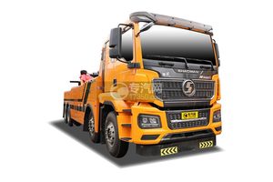 陕汽德龙M3000S前四后八国六拖吊联体清障车