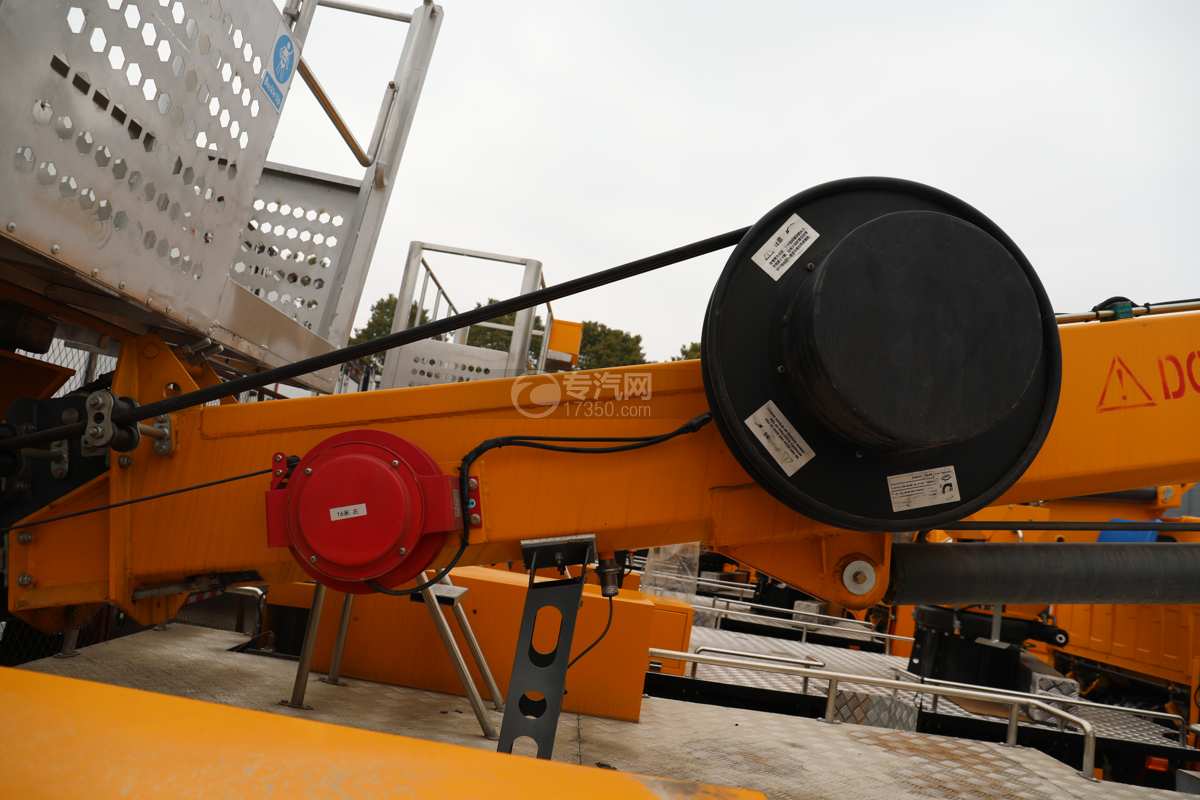 凯马国六18米伸缩臂式高空作业车油管卷盘