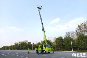 大运奥普力27米伸缩臂式高空作业车实车展示！