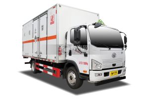 解放J6F国六5.2米杂项危险物品厢式运输车产品