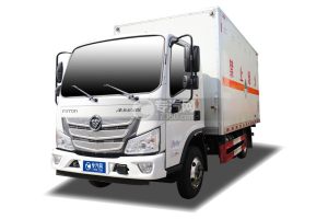 福田欧马可S1国六4.15米杂项危险物品厢式运输车产品