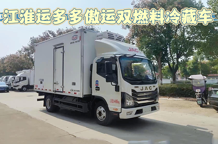 江淮运多多双燃料冷藏车展示视频