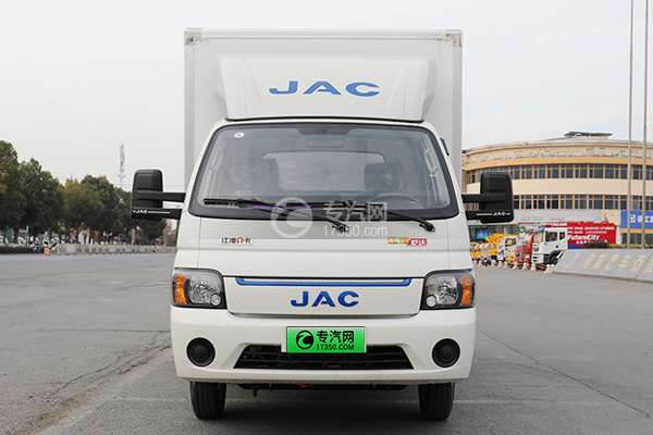 江淮愷達(dá)EX6純電動冷藏車正前方圖