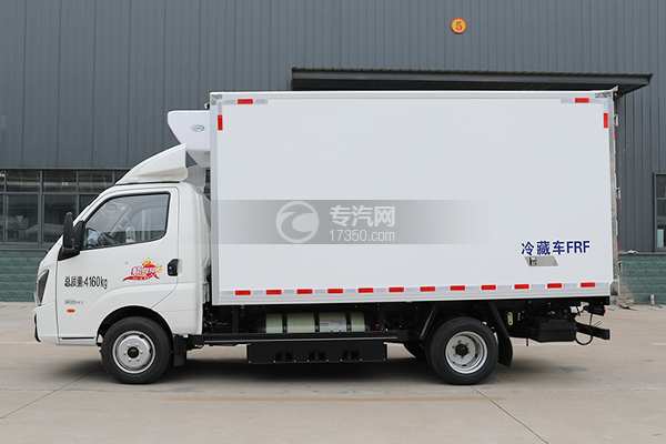 飞碟缔途MX双燃料冷藏车侧面图