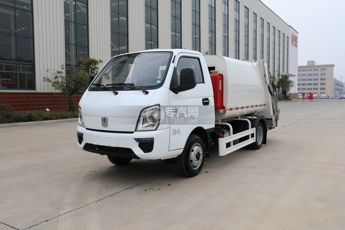 吉利V5E純電動(dòng)壓縮垃圾車