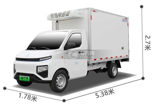 吉利远程F1E冷藏车外形尺寸