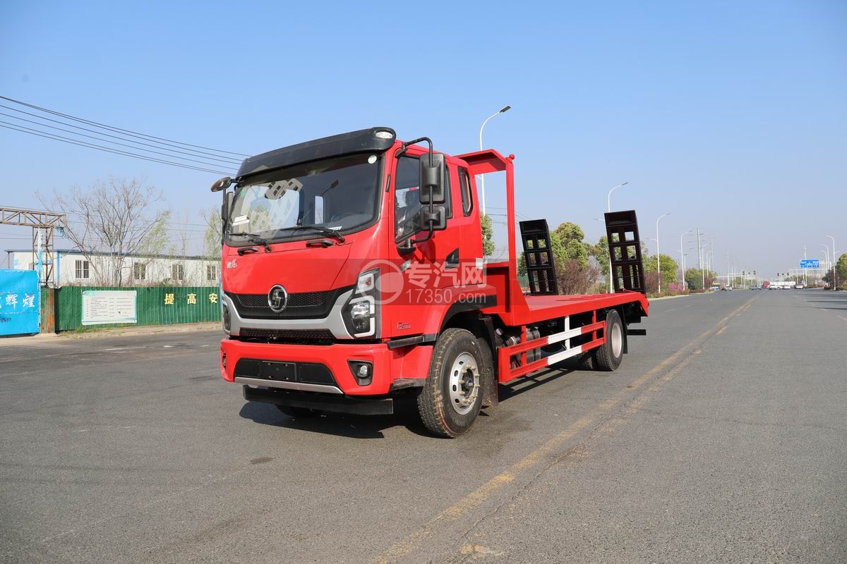 陜汽德龍G500平板運輸車