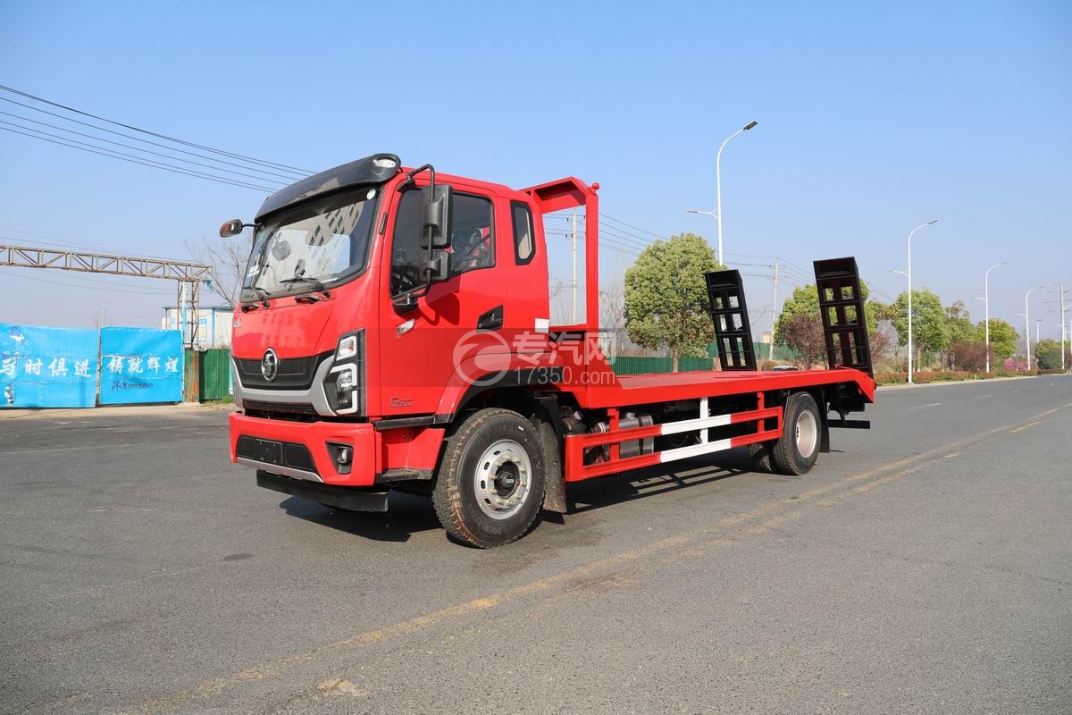 陜汽德龍G500平板運輸車